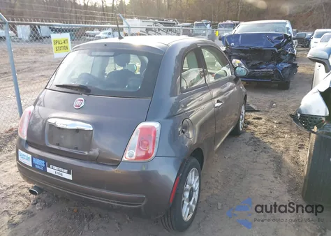 2015 Fiat 500 Pop из США, поврежденный, VIN 3C3CFFAR2FT681015